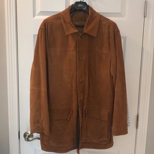 Men’s Suede coat. Large